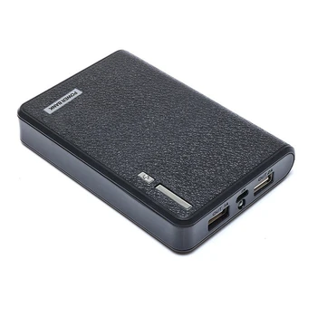 휴대 전화 충전기용 USB 4*18650 보조베터리 배터리 박스, DIY 쉘 케이스, 18650 배터리 보관 박스 홀더, 4 슬롯