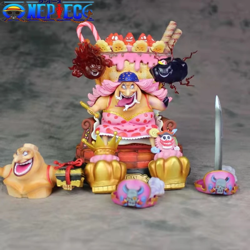 

One Piece Anime Gk Charlotte Linlin Big Mom Pvc Model Toys Ornament 24m Pvc Statute Collectiable Figurine Model Style Kids Gift