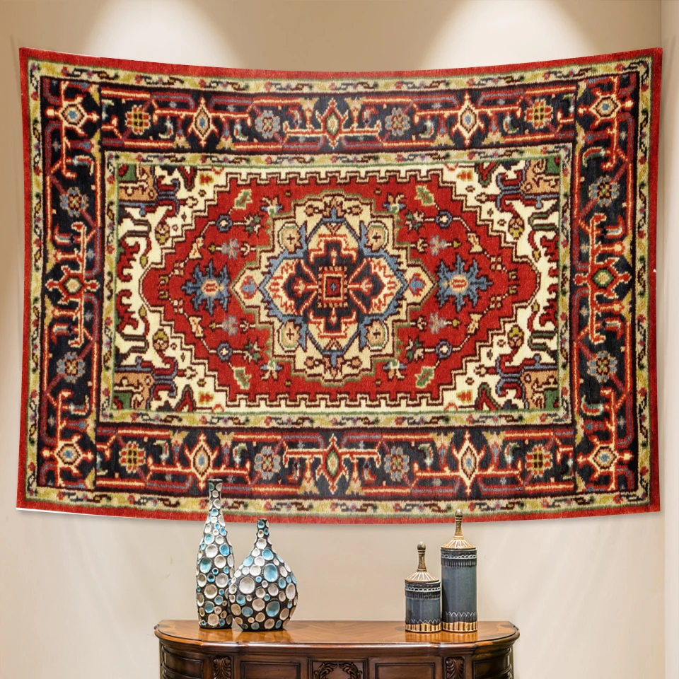 

Vintage geometric pattern home decoration tapestry Mandala wall hippie Bohemian