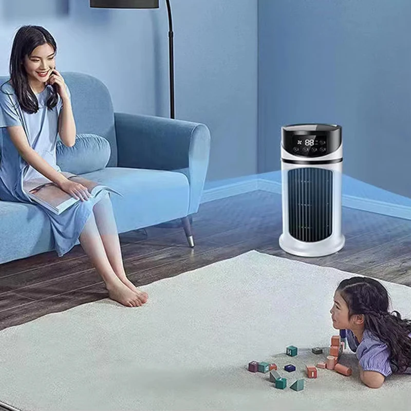 Description Picture 4 of itemPortable Cold Air Conditioner Fan 6-Speed Use Air Cooled with Humidifier Desktop Cooling Fan for Home Office Bedroom