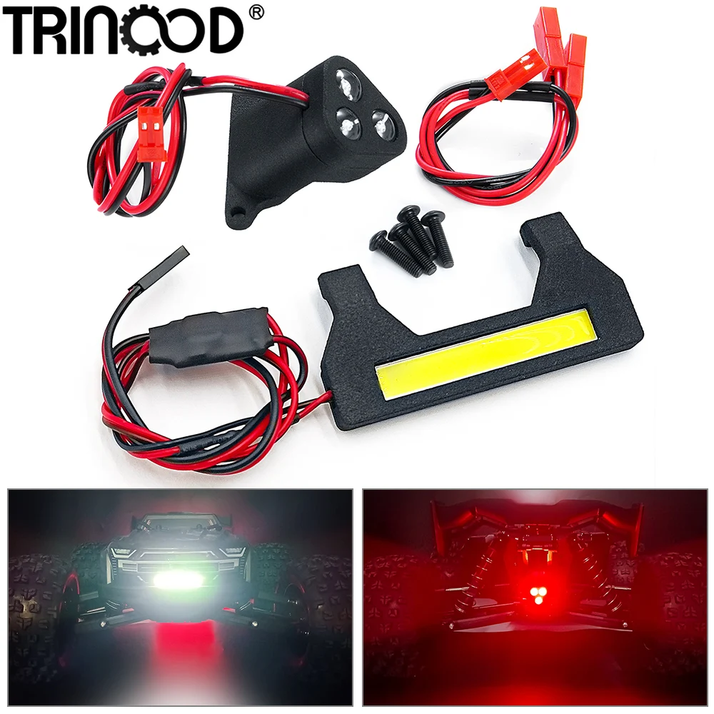 

Передние и задние фонари TRINOOD, задние фонари, задние фары, комплект фар для TALION 6S BLX 1/8, багги, автомобильные запчасти с дистанционным управлением