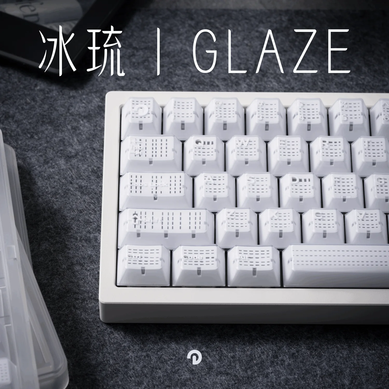 Captanjar Domikey Glaze Cherry 프로필 mx 키보드 포커 용 abs 이중 샷 백라이트 키캡 87 104 xd64 xd68 BM60 BM65 BM68 BM80