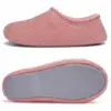 Goosecret Women House Memory Foam Slippers Winter Indoor Flat Cotton Shoes Teddy Fleece Bedroom Sock Shoes with Soft Rubber Sole 6