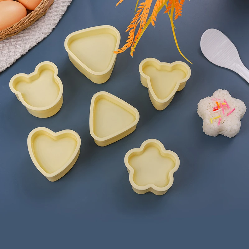 새로운 DIY 스시 몰드 오니기리 밥볼 푸드 프레스 삼각 스시 메이커 몰드 일본식 홈 키친 도시락 액세서리 도구