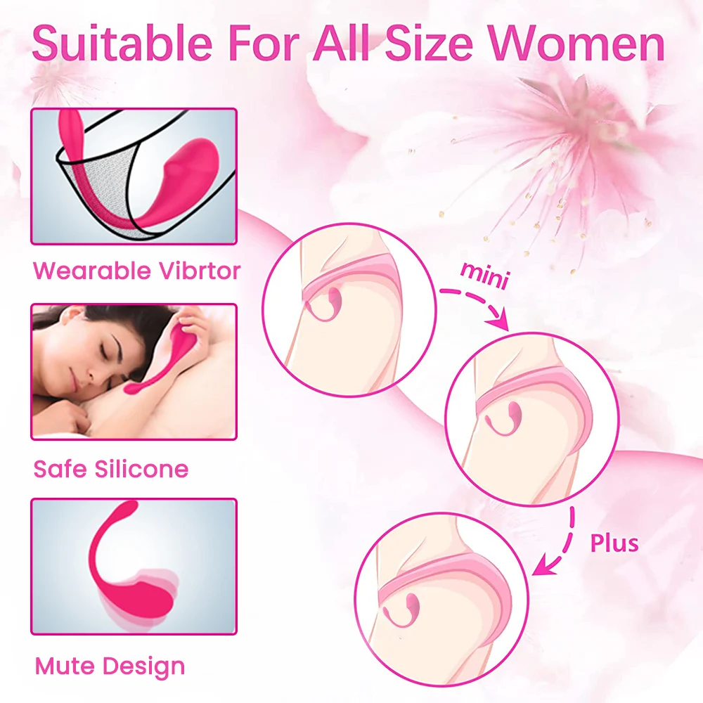 Sexy Toys Bluetooth G Spot Dildo Vibrator for Women Wireless APP Remote Control Wear Vibrating Egg Panties Sex Toys for Adults