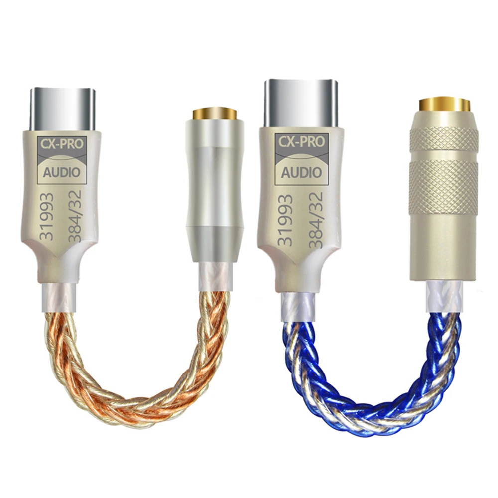 HiFi USB DAC C타입 헤드폰 앰프 오디오 디코더 IEM AMP 휴대폰 어댑터, CX31993 DA06 CX31993 용, 3.5mm