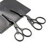 Professional Manicure Tool Stainless Steel Nose Hair Trimming Scissors Safety Blunt Scissor Round Tip Small Nose Hair Scissor 2