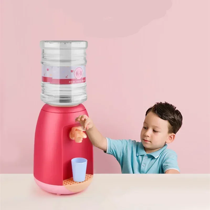 대형 워터 디스펜서 1.8L,  장난감 식수 쿨러, 실물 같은 귀여운 아이 코스프레 소품, 홈 데코 장식품, 홈 액세서리