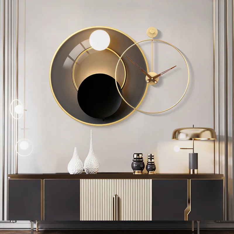 

Electronic Large Wall Clock Decorative Living Room Stylish Decorative Wall Clock Kitchen Watches Reloj De Pared Home Decor