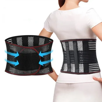 Medical Back Brace Waist Trainer Belt Spine Support Men Women Breathable Lumbar Corset Orthopedic Faja Lumbar Hombre Gym Belts 1