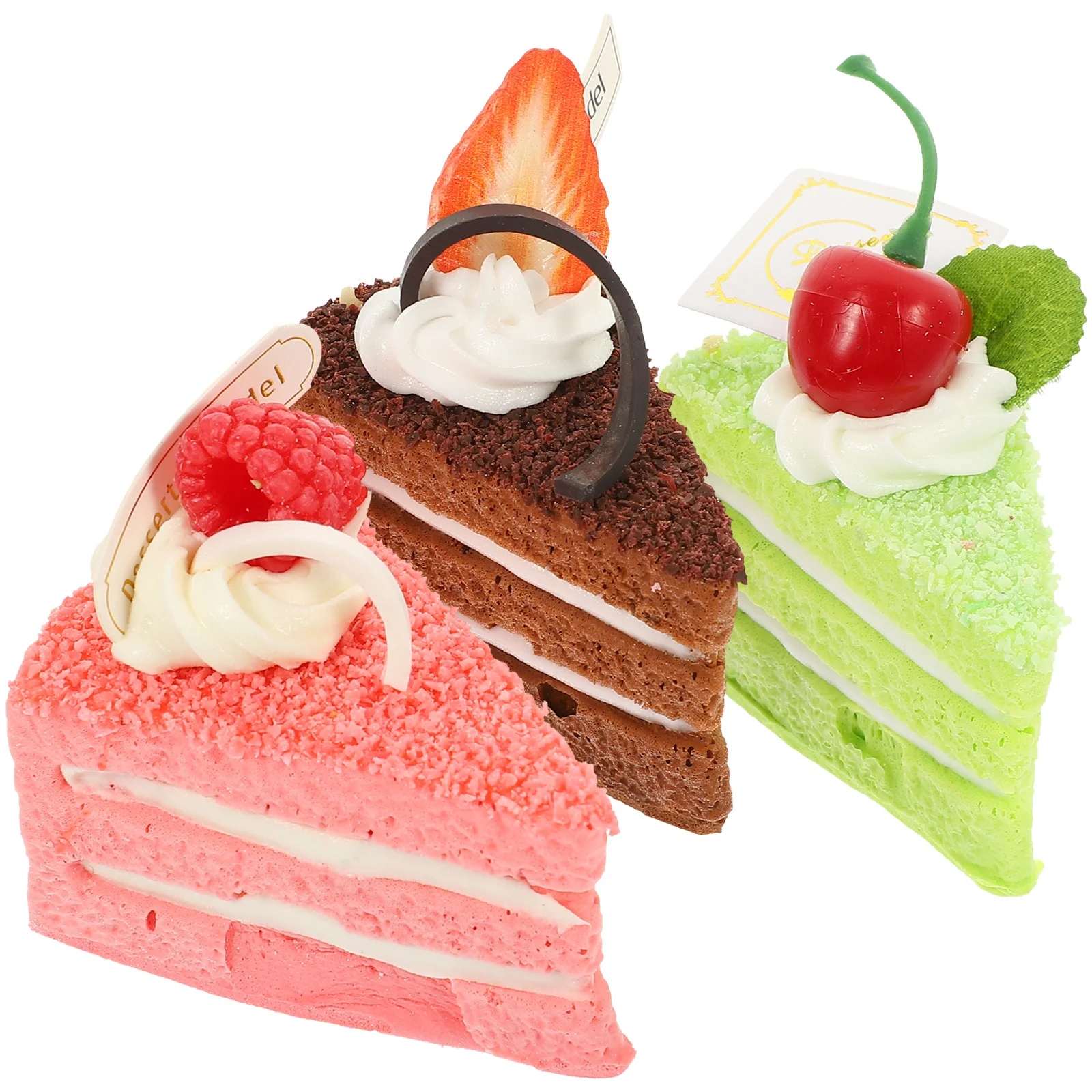 Simulation Cake Model Dessert Decors Bakery Food Models Fake Photography Props Creative Shop Showcase Cakes