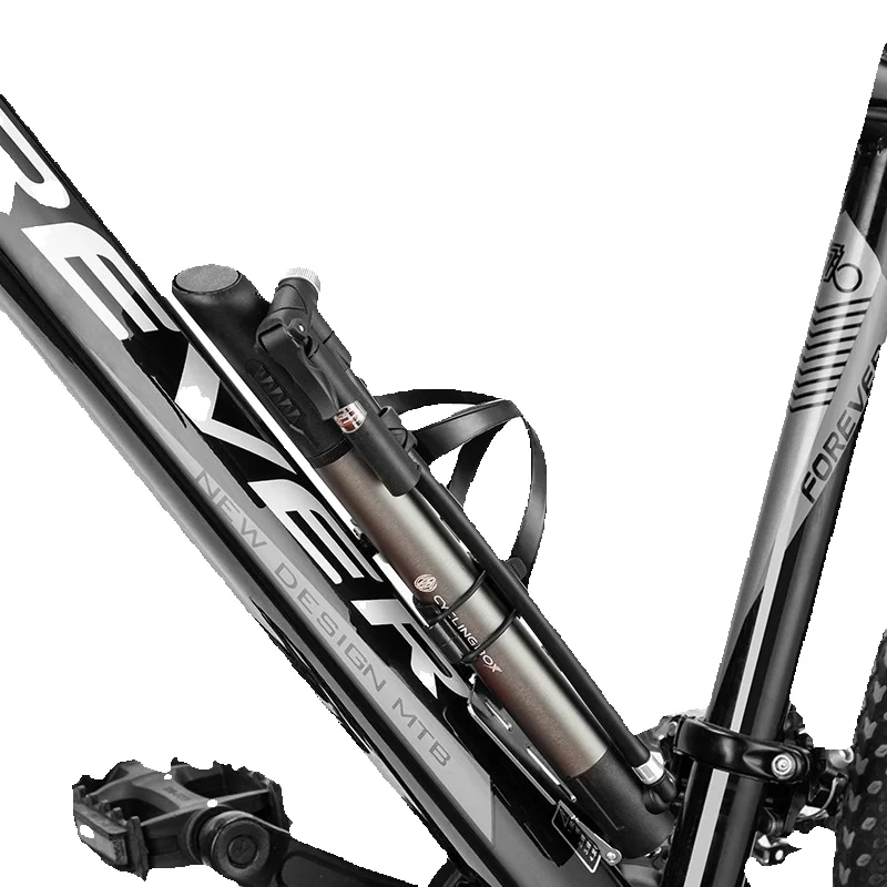 120PSI aliuminio lydinio nešiojamas mini oro cilindras su laikrodžiu, aukšto slėgio pripūtimo cilindras, dviračio pripūtiklis_voghion.com