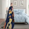 Fashion B-Bears Cute Blanket Plush Nap Sofa rug for P-POLO-S Living Room Warm Office Bedroom Birthday Home Travel Kid Gifts 5