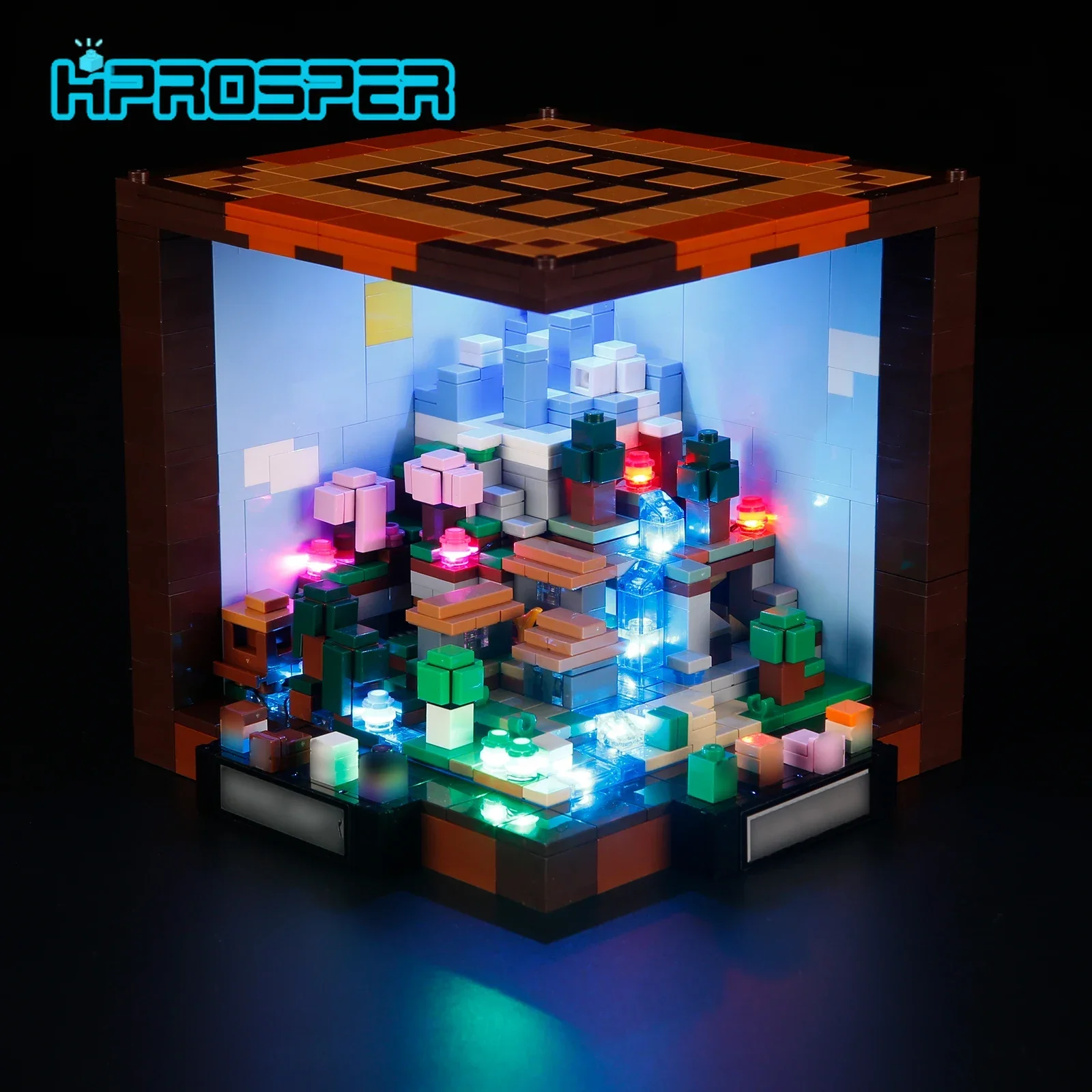 레고 크래프팅 테이블 21265용 HPROSPER 5V LED 조명(모델 없음) ..