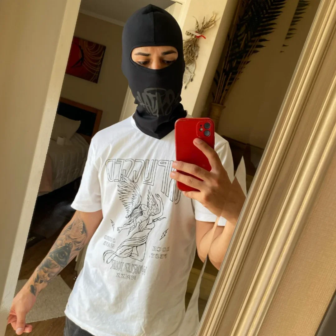 Syna-world-Sombrero Enmascarado para hombre y mujer, 저지, 팔목 저지, 2023 닌자