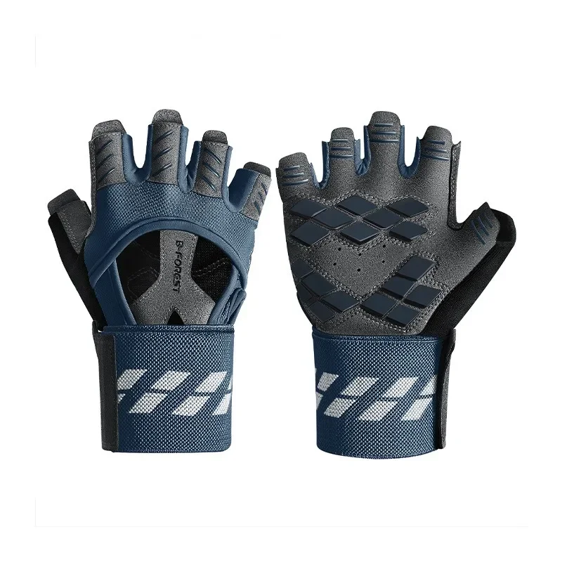 Gym Gloves for Men Women Fitness Weight Lifting Wristband Gloves Body Building Training Sports Exercise Cycling Glove Shockproof 6