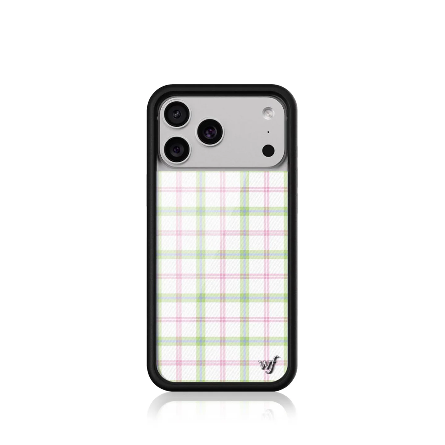 Vintage-Inspired 3D Plaid Pattern Phone Case - Summer Edition