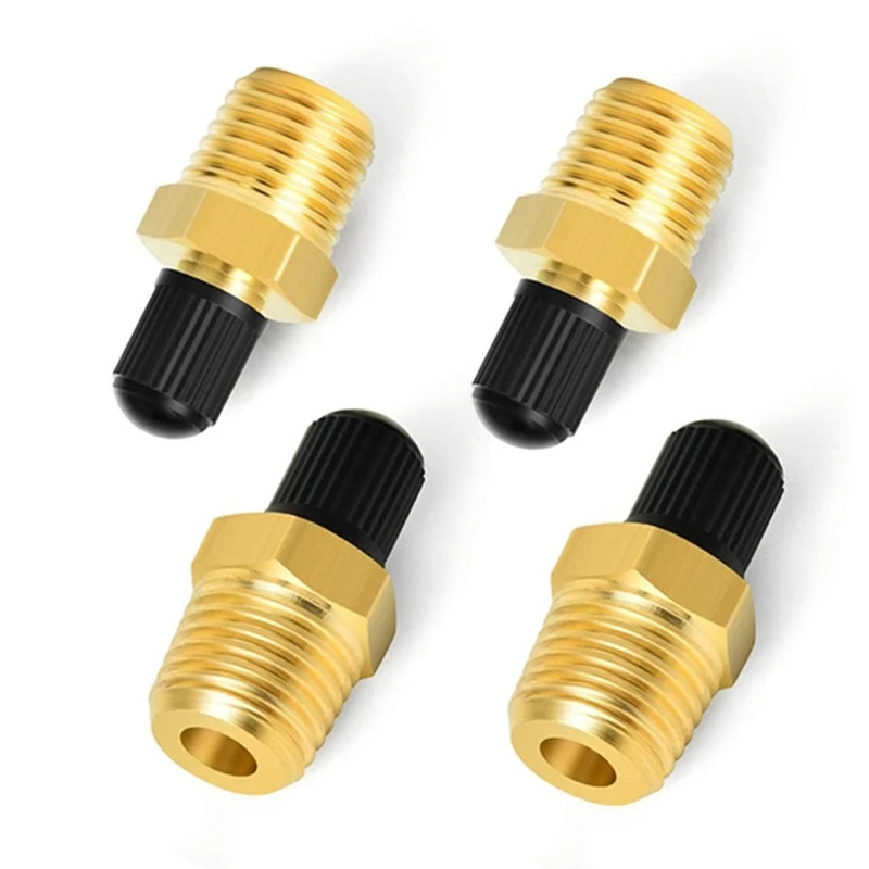 

New Brass Air Compressor 1/4" Male NPT Compression In Check