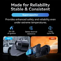 Pictrey A400 4K Dash Cam Built-in ADAS Wi-Fi Dash Car Camera with 1.9'' IPS Screen Support Parking Monito Night Vision Car DVR - Image 6