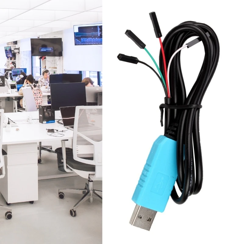 PL2303TA USB-zu-TTL-Seriellkabel PL2303TA Download-Kabel USB-zu-TTL-RS232-Seriellkabel Debug-Konsolenkabel