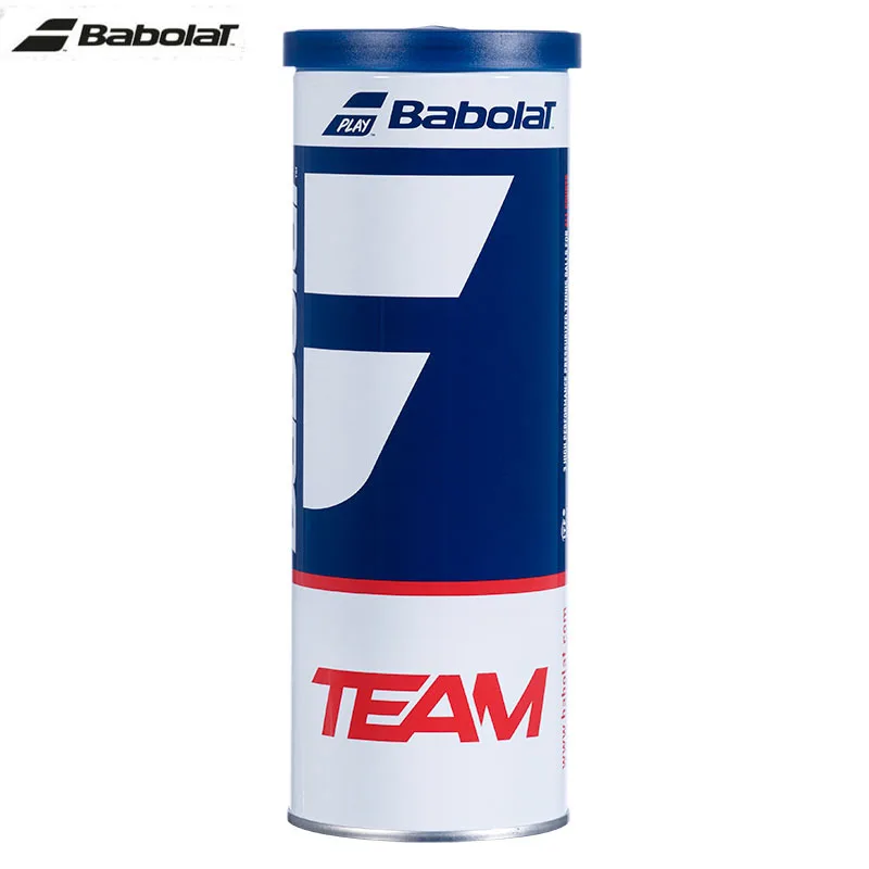 Classic Original BABOLAT Tennis Ball 3pcs/tube Tennis Training TEAM Balls Yellow Rubber Babolat Professional Unisex Tenis Ball