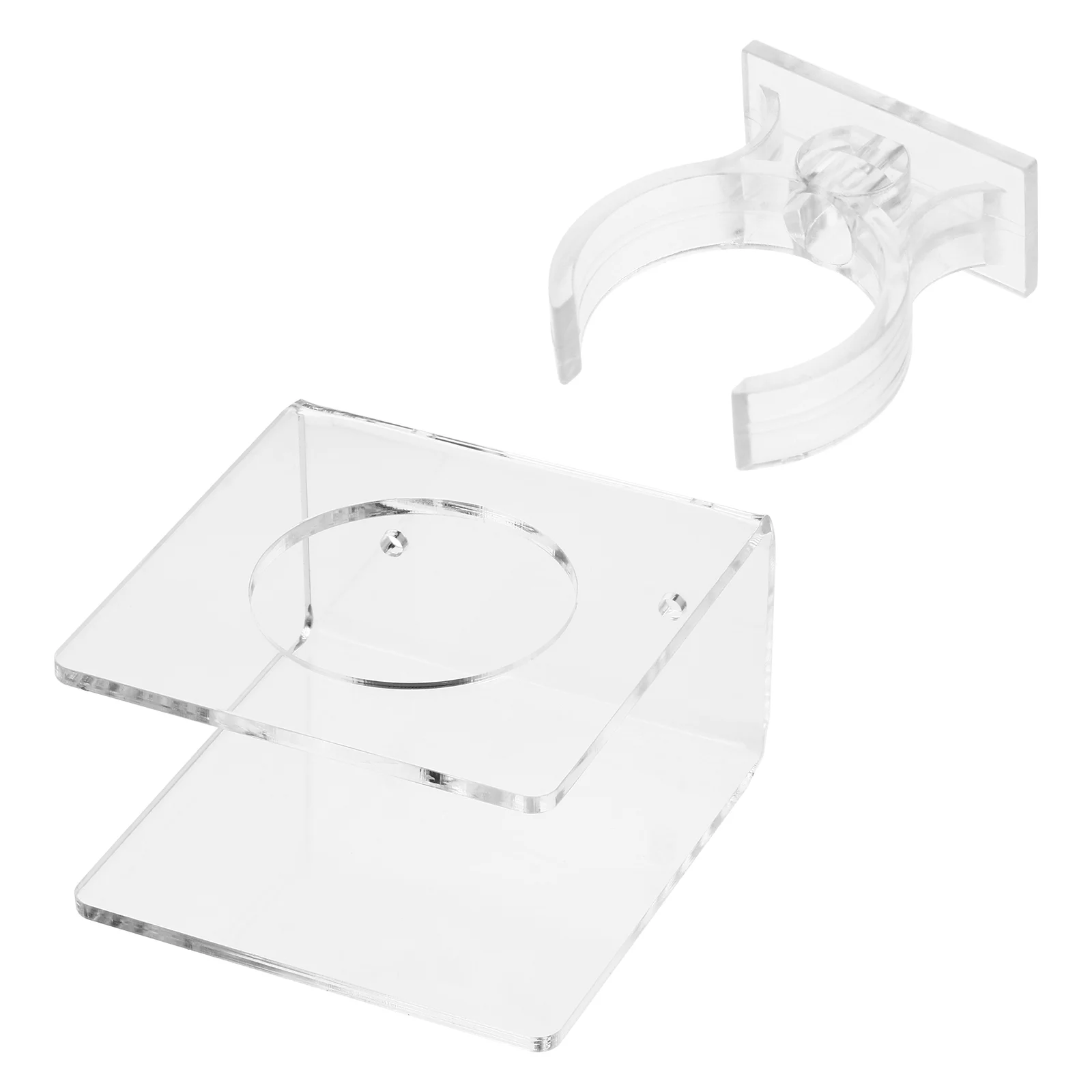 

Wall-mounted Lightsaber Storage Stand Light Saber Stand Vertical Wall Mount Rack Household Sword Holder (Transparent)