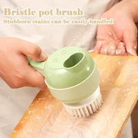Electric Vegetable Cutter Set Handheld Wireless Garlic Masher Food Chopper Meat Grinder Machine Peel Slice Kitchen Accessories 3