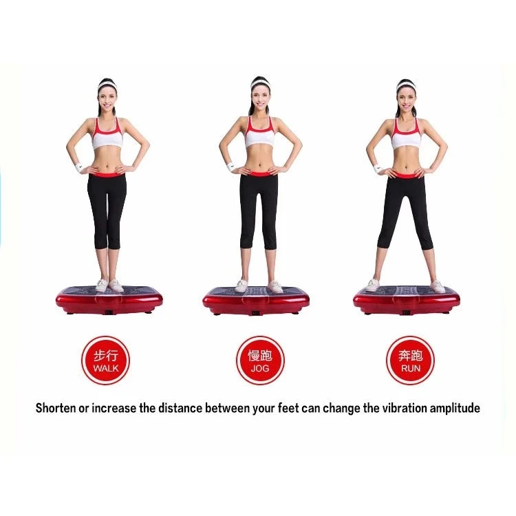 Body Slimming Whole Body Vibration Plate Machine Massage Vibration Platform Exercises