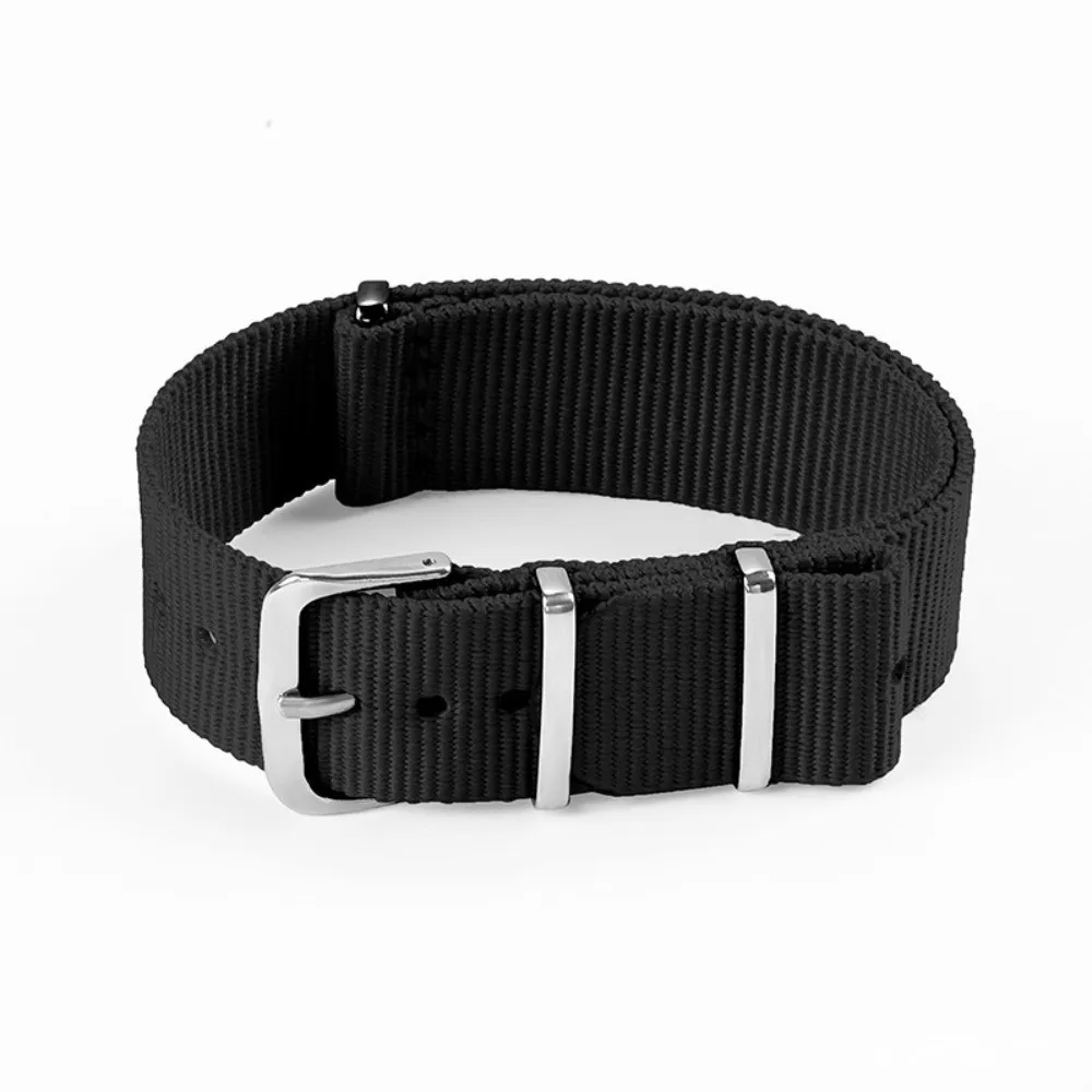 Vintage Nylon NATO Strap with Quick Release for Watch Accessories, Outdoor Wristband Bracelet