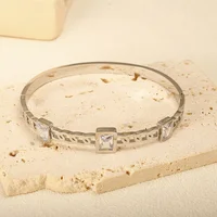 Fashion Simple Stainless Steel Bracelet - Image 4