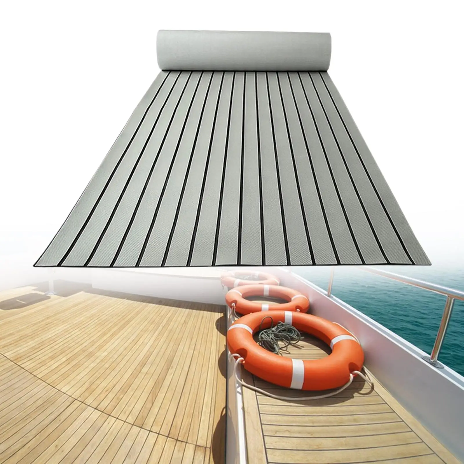 

Boat Flooring Marine Flooring RV Floor Heat Insulation Boat Decking EVA Sheet for Helm Pad Swim Platform Deck Rvs Motorboat