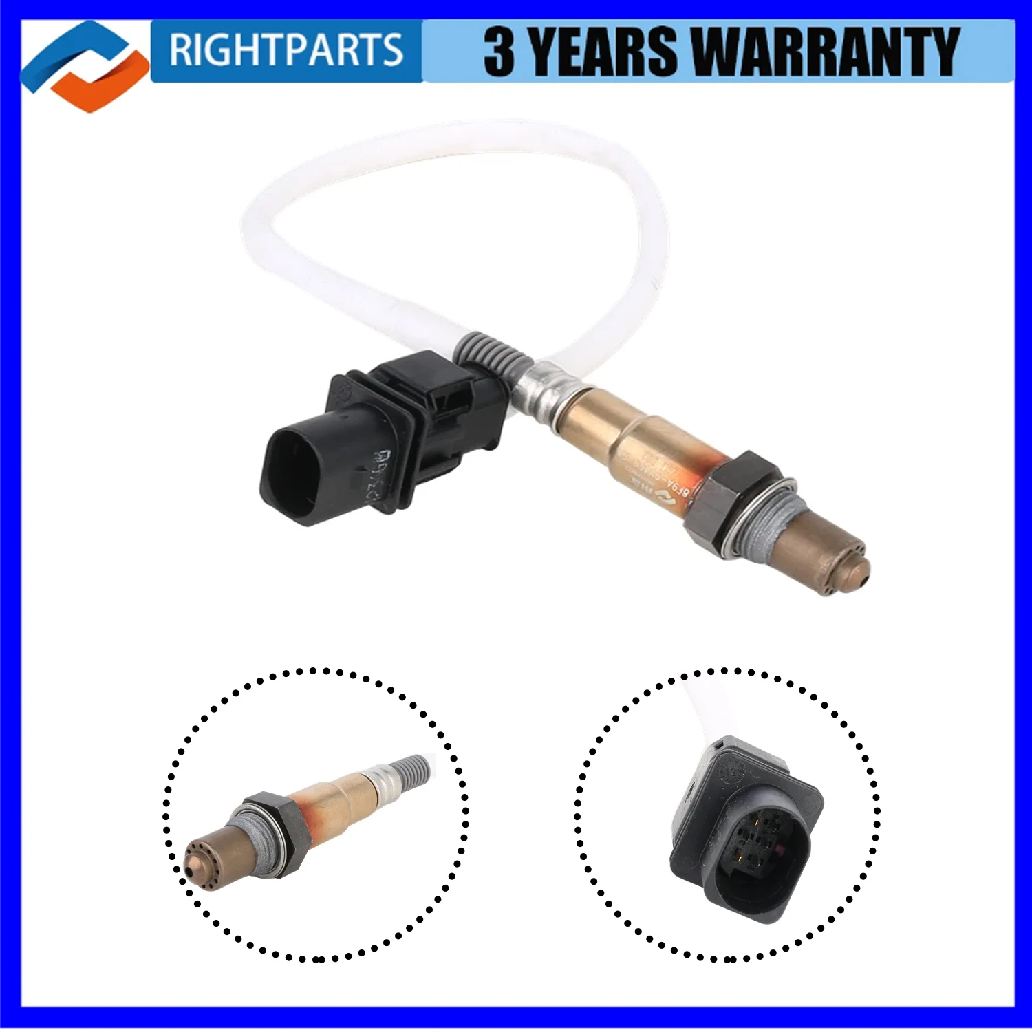 

RIGHTPARTS Oxygen Sensor O2 Lambda SensorNew Oxygen Sensor Fits For 2013-2016 Focus Fusion Escape Explorer BA5A-9Y460-EA