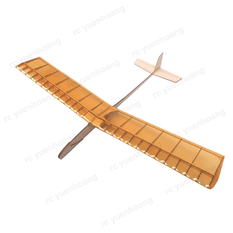 รูปสินค้า เครื่องบินไม้ DIY ประกอบเอง 650 มม. ของเล่นมือโยน