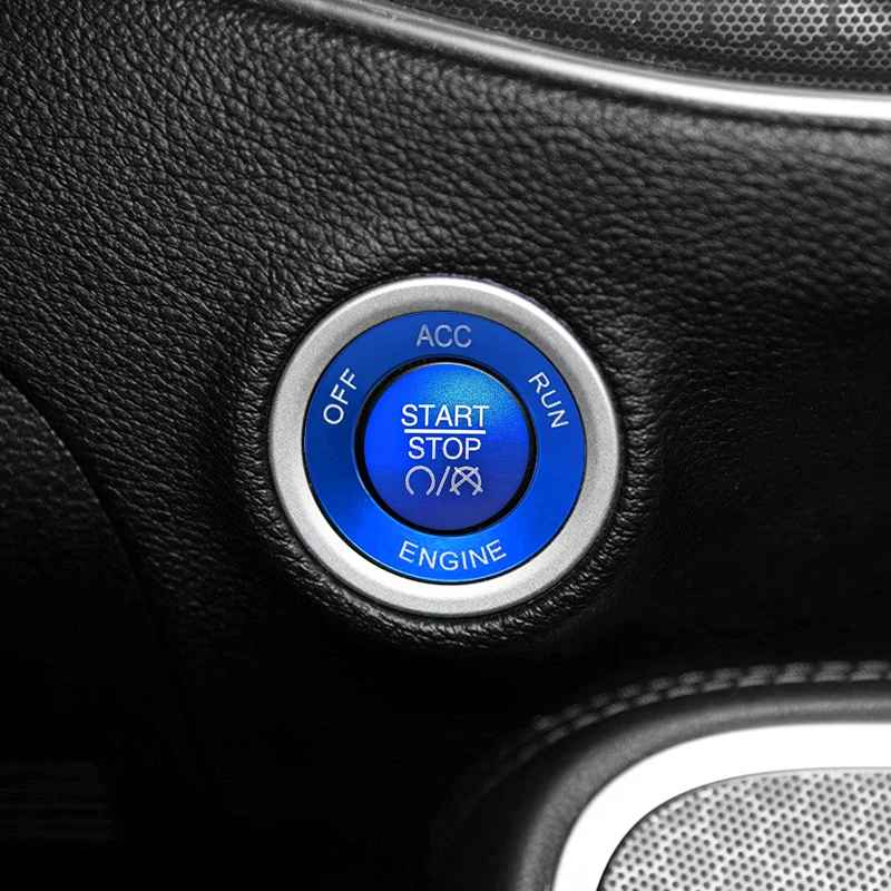 Metal ring for the start button for Charger 2015-2024
