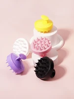 1PCS scalp massager shampoo brush, scalp cleaning brush, silicone, for dandruff removal, hair growth brush 1