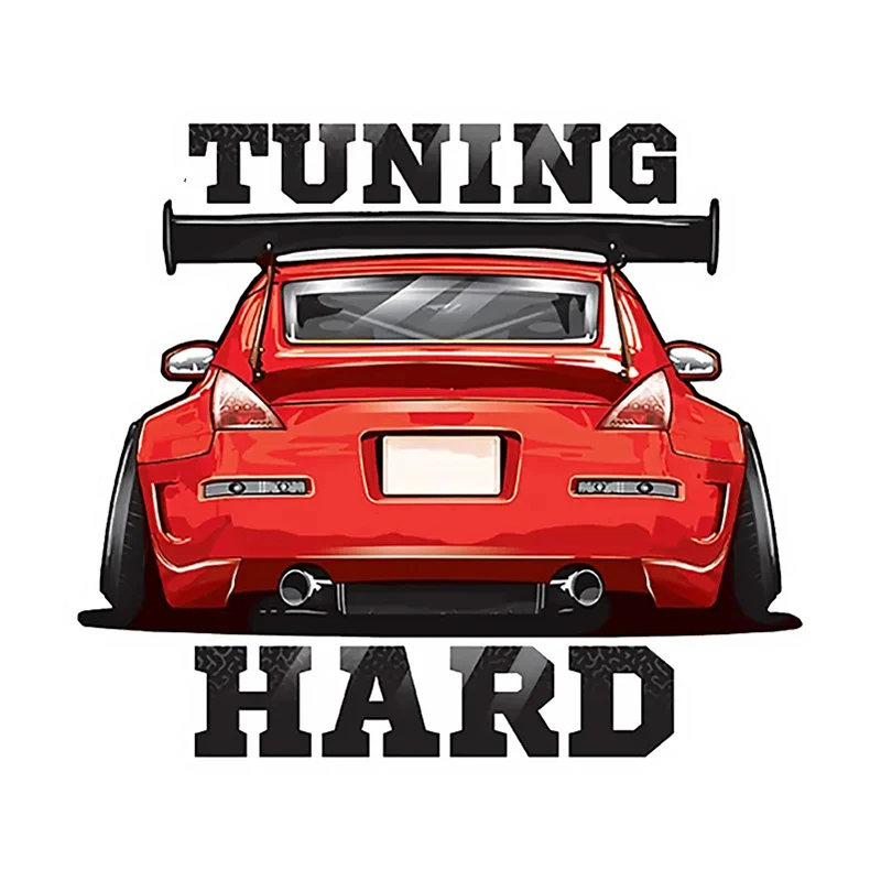 Наклейка на авто Hard Tuning Car Sticker Self-adhesive Decal Waterproof Auto Decors on Bumper Rear Window #V1284
