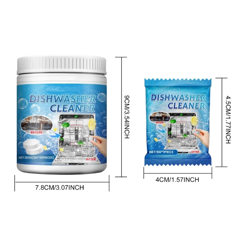 Strong Oil Removal Descaling Detergent Removes Limescale Odors Kitchen