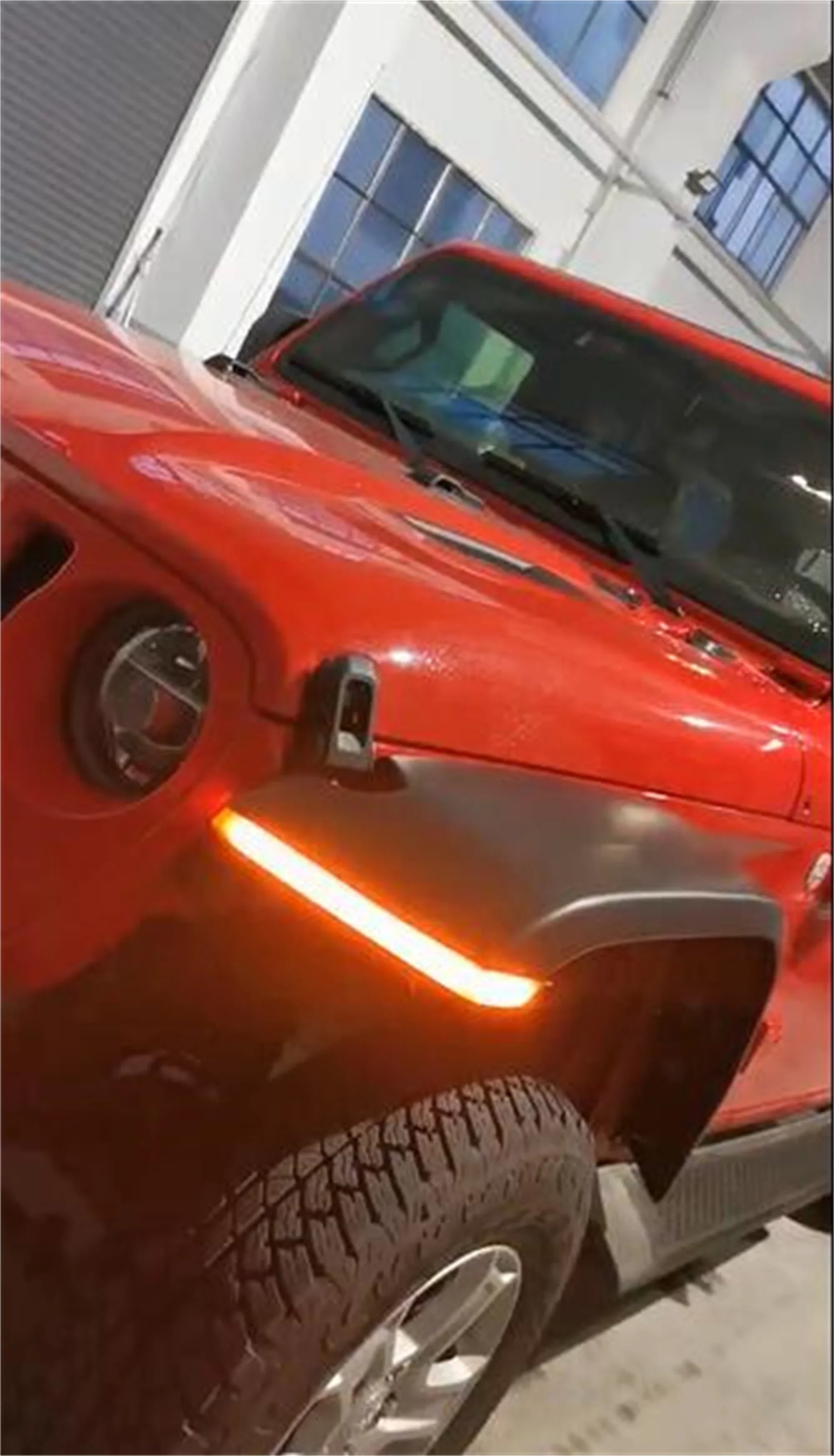 

SXMA JL1164 брызговик раскладной высокий протектор колеса 4 шт. с фонариками свод колеса брызговик для Jeep Wrangler JL 2018 +