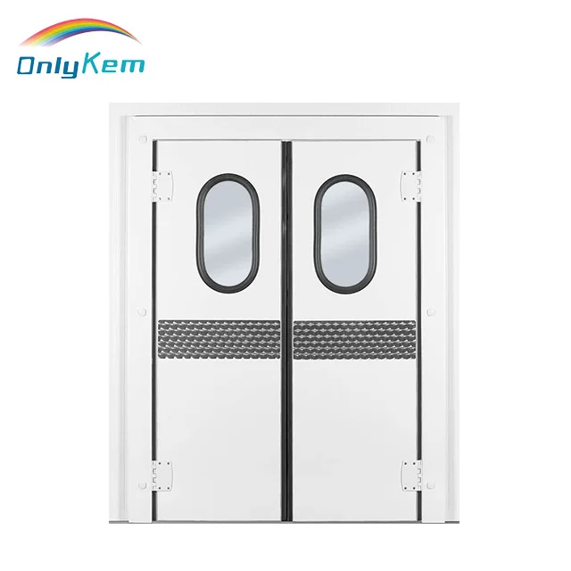

Customizable size cold room traffic door italy cold room door heater for Meat chicken storage doors