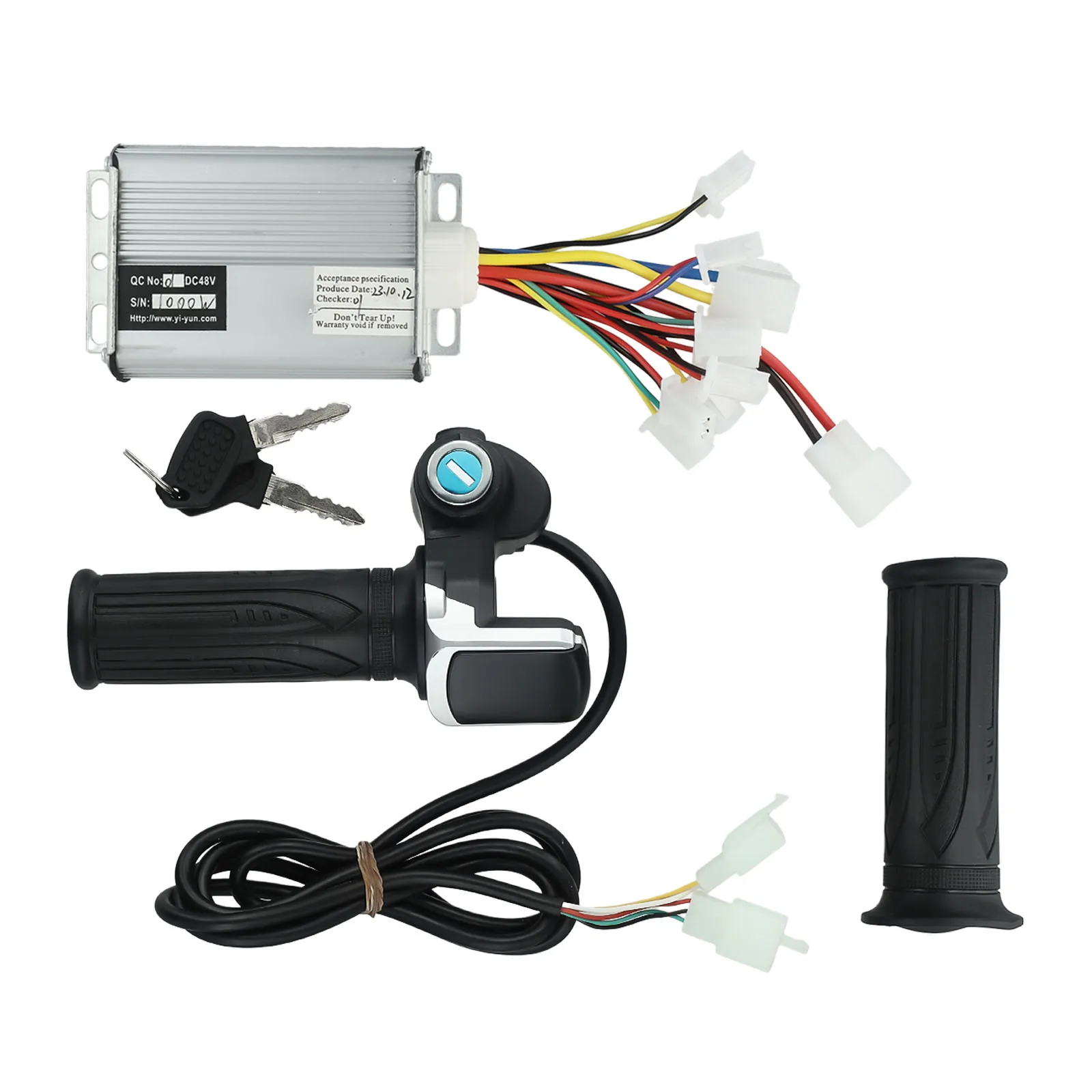 Description Picture 3 of item24-48V 250W-1000W Ebike Scooter Brushed Controller Throttle Grip For Electric Scooter EBike Controller Ebike Accessories