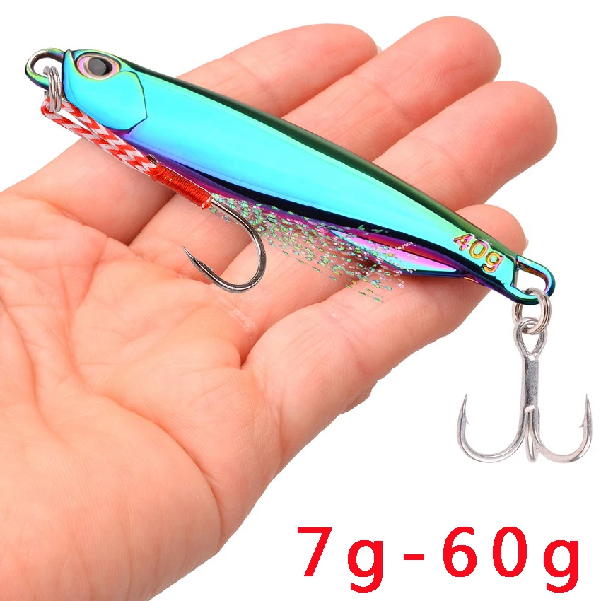 1PCSFishingLureBaitJapanese71015203040g60gMetalJigFishing