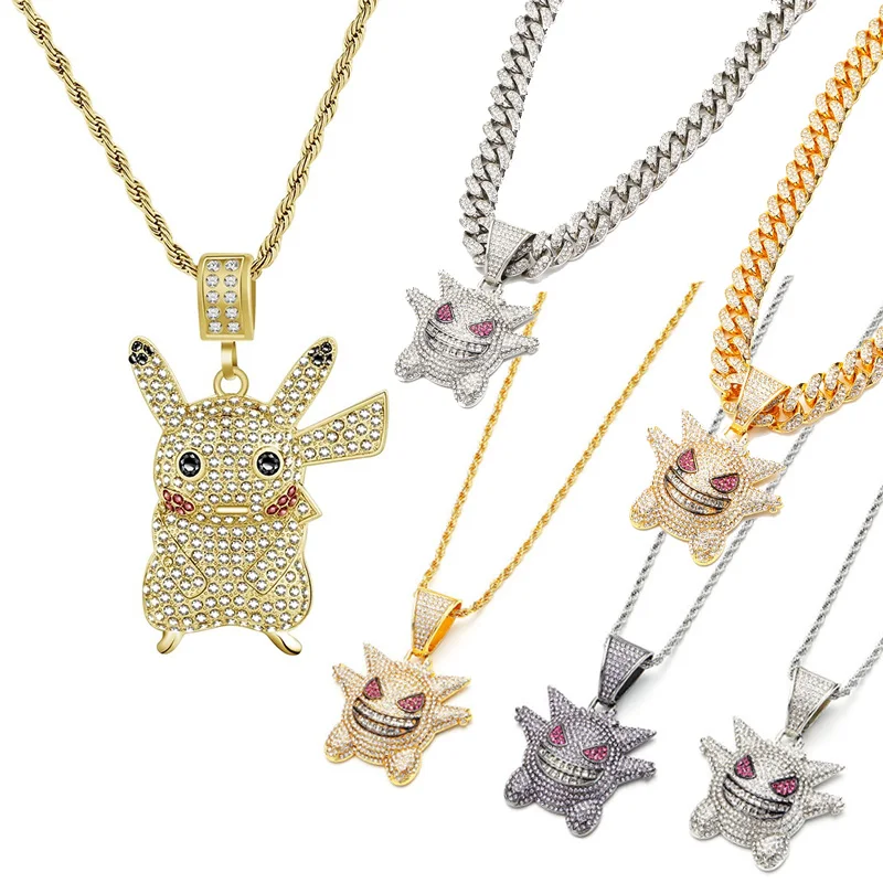 Pendentif Collier Pokeball Et Queue De Pikachu Pendentif Collier Pokeball Et Queue De Pikachu