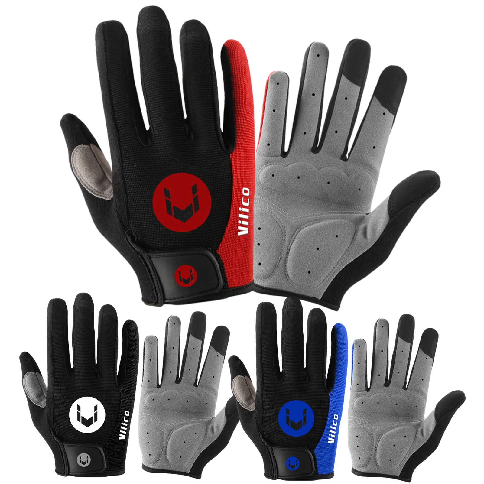 Outdoor Cycling Gloves Full Finger Gloves MTB Bike Breathable Anti-shock Sports Warm Pad For Bike Accessories, cycling gloves,sport gloves