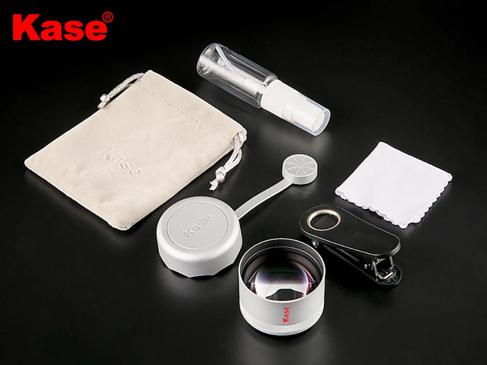 Kase Smartphone Master Macro Lens Pro with Clip for iPhone 15 14 13 Huawei Xiaomi Samsung 17mm Thread Cell Phone Lens Attachment 6