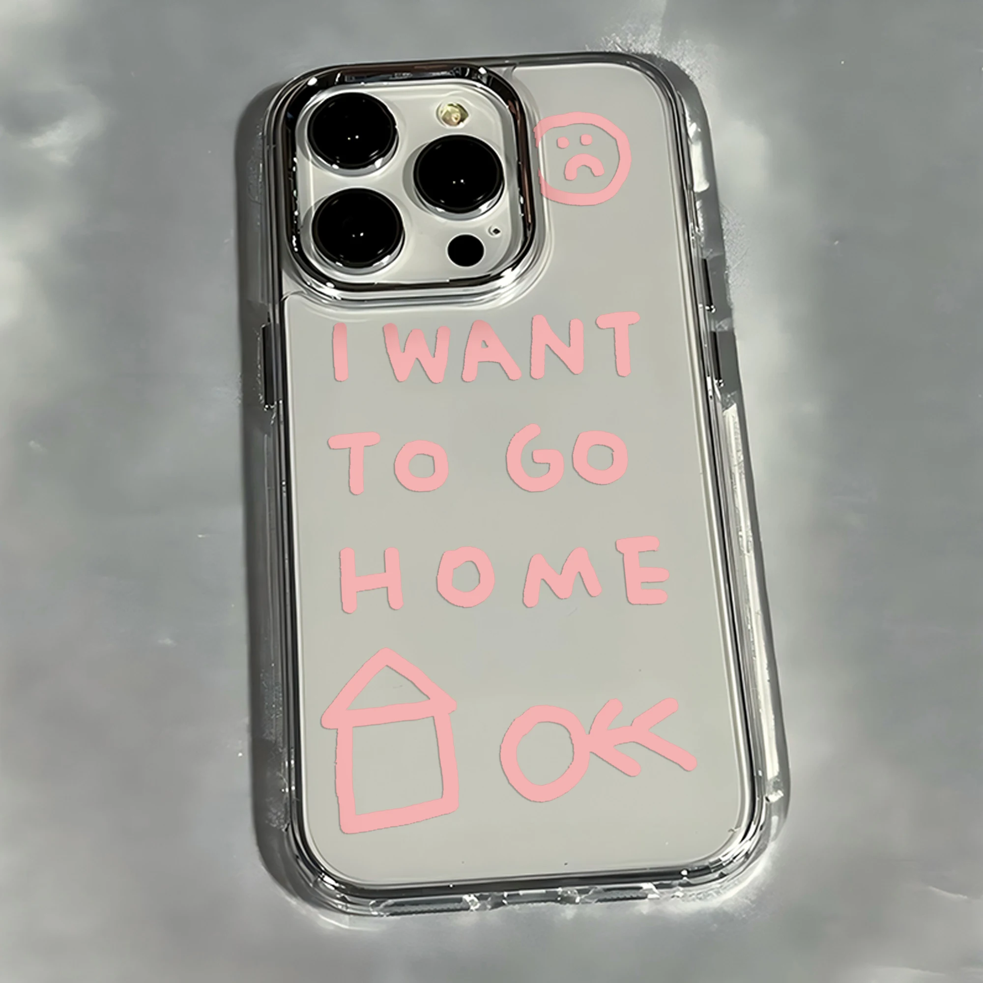 Chic I Want To Go Home Phone Case Cover - Fashion Design