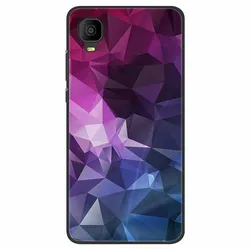 Premium Silicone Painted Soft Black Protective Cover - Elegant TPU Case for TCL A30 (65)