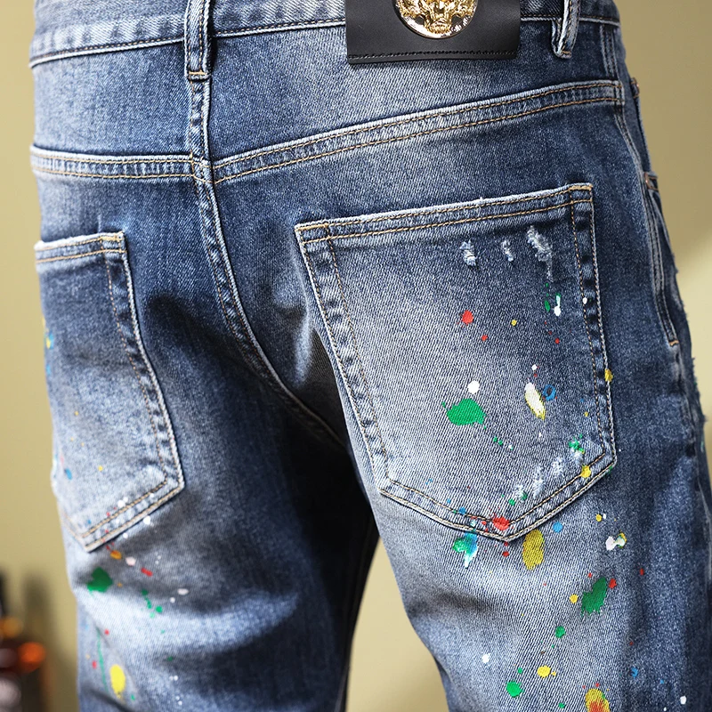 Рисунок 6 - Джинсы мужские Стрейчевые в стиле ретро