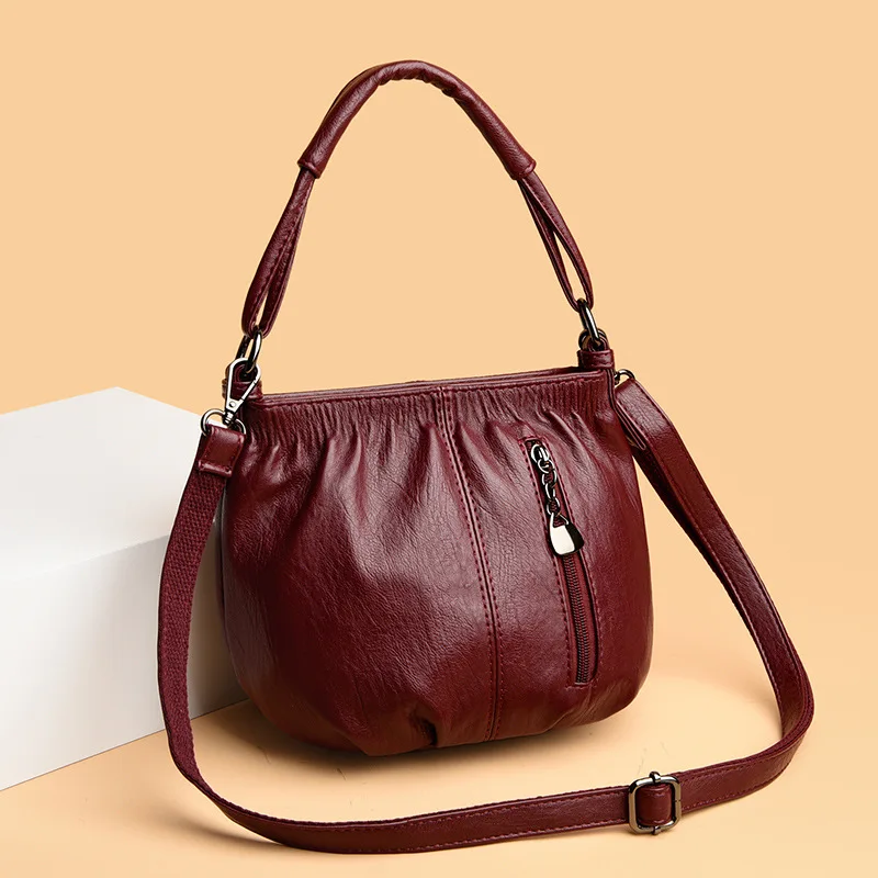 Trendy Retro Women's Handbag Large Capacity Shoulder Bag Crossbody Bag