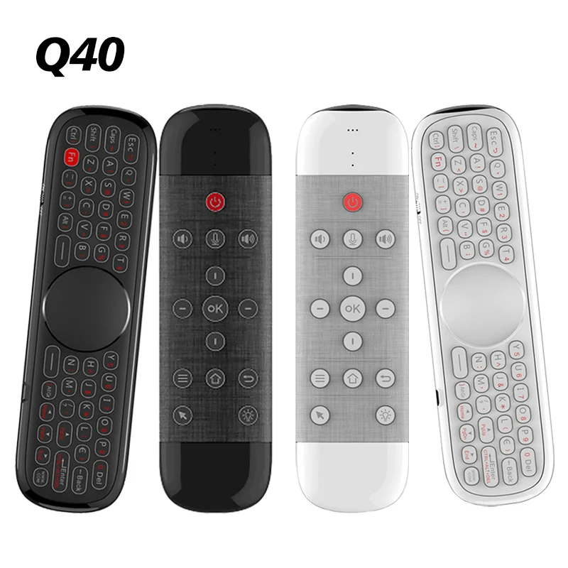 G7 PRO Backlit Gyro 2.4G Wireless G7BTS BT5.0 Air Mouse Q40 Voice