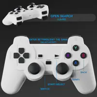 S40MAX Android 11 projecteur de jeu 64GB TF carte contrôleur de jeu sans fil double WIFI 1280*720P projecteur Portable Home cinéma 2